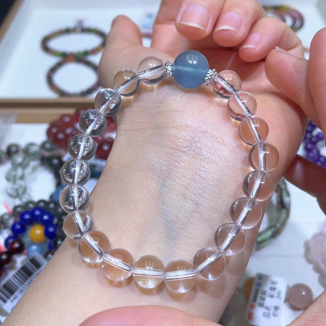 水晶手链未镶嵌手串