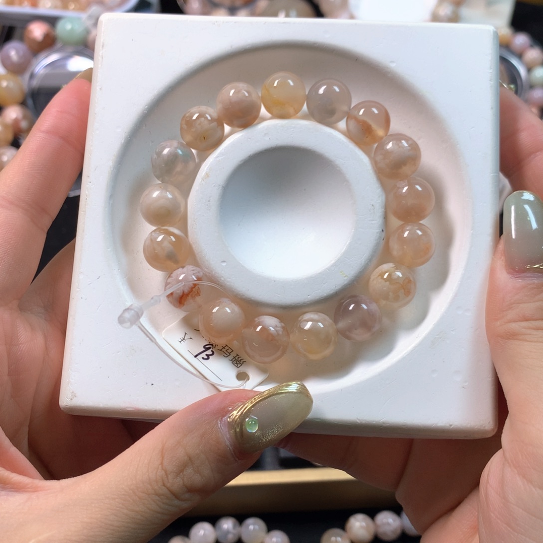 玛瑙/玉髓项圈未镶嵌卡11