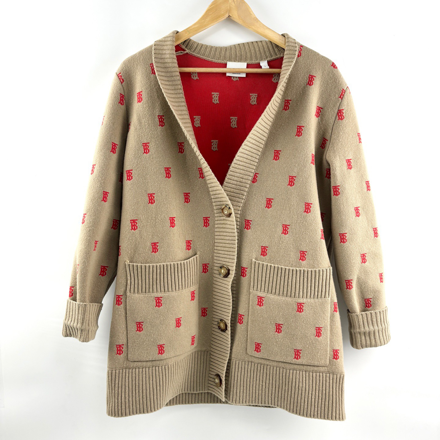 99新 BURBERRY/博柏利 S码 Burberry巴宝莉 满印开衫 99新 lm4533