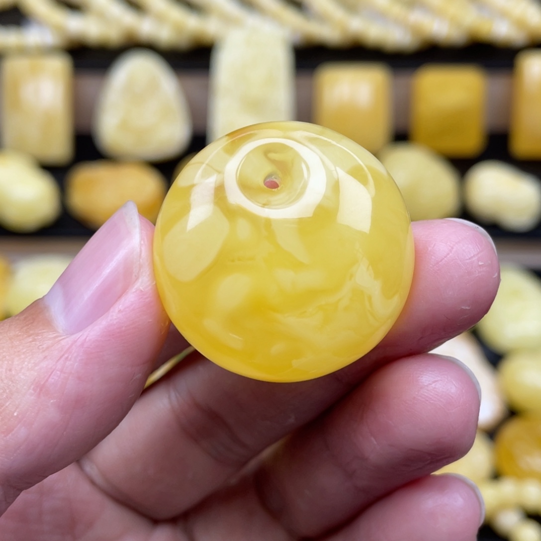 琥珀未镶嵌裸石琥珀蜜蜡