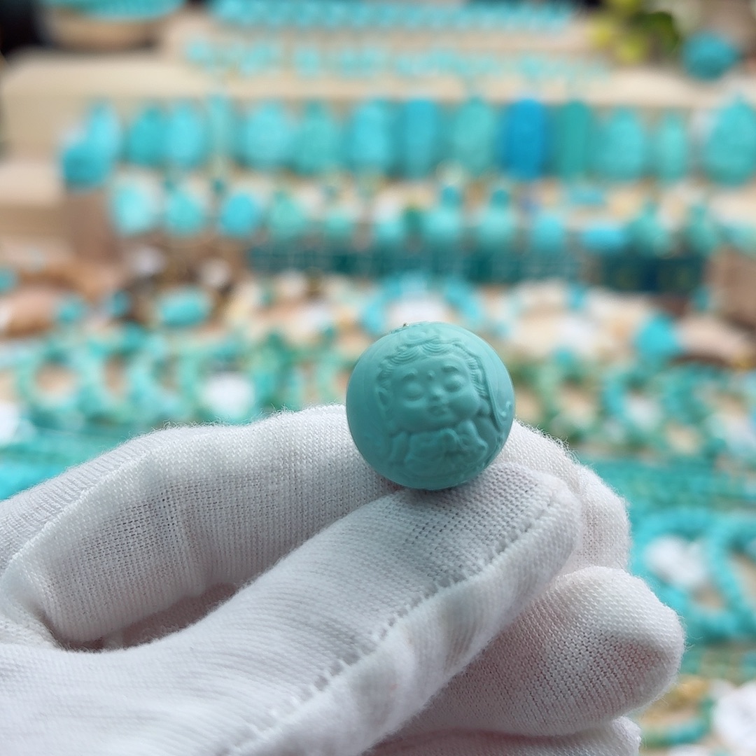 绿松石未镶嵌珠宝奇石17.2