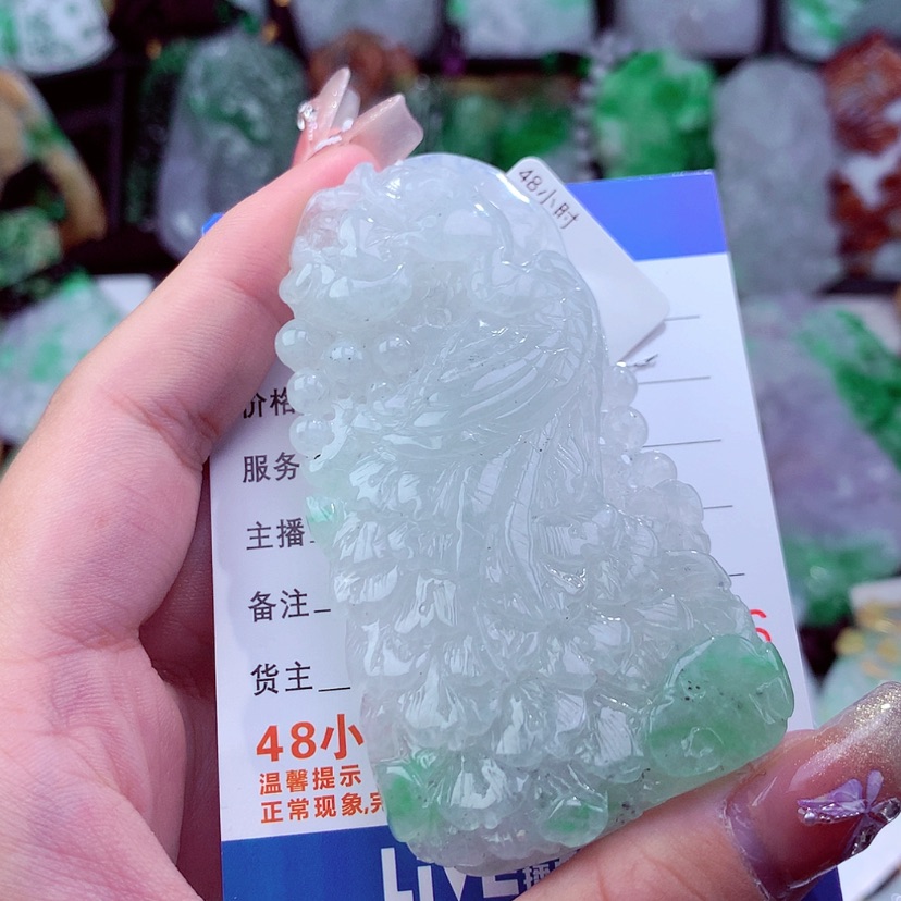 【闪购商品】翡翠颈饰未镶嵌挂件