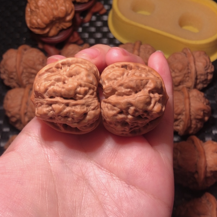 k***9把件文玩核桃蛤蟆