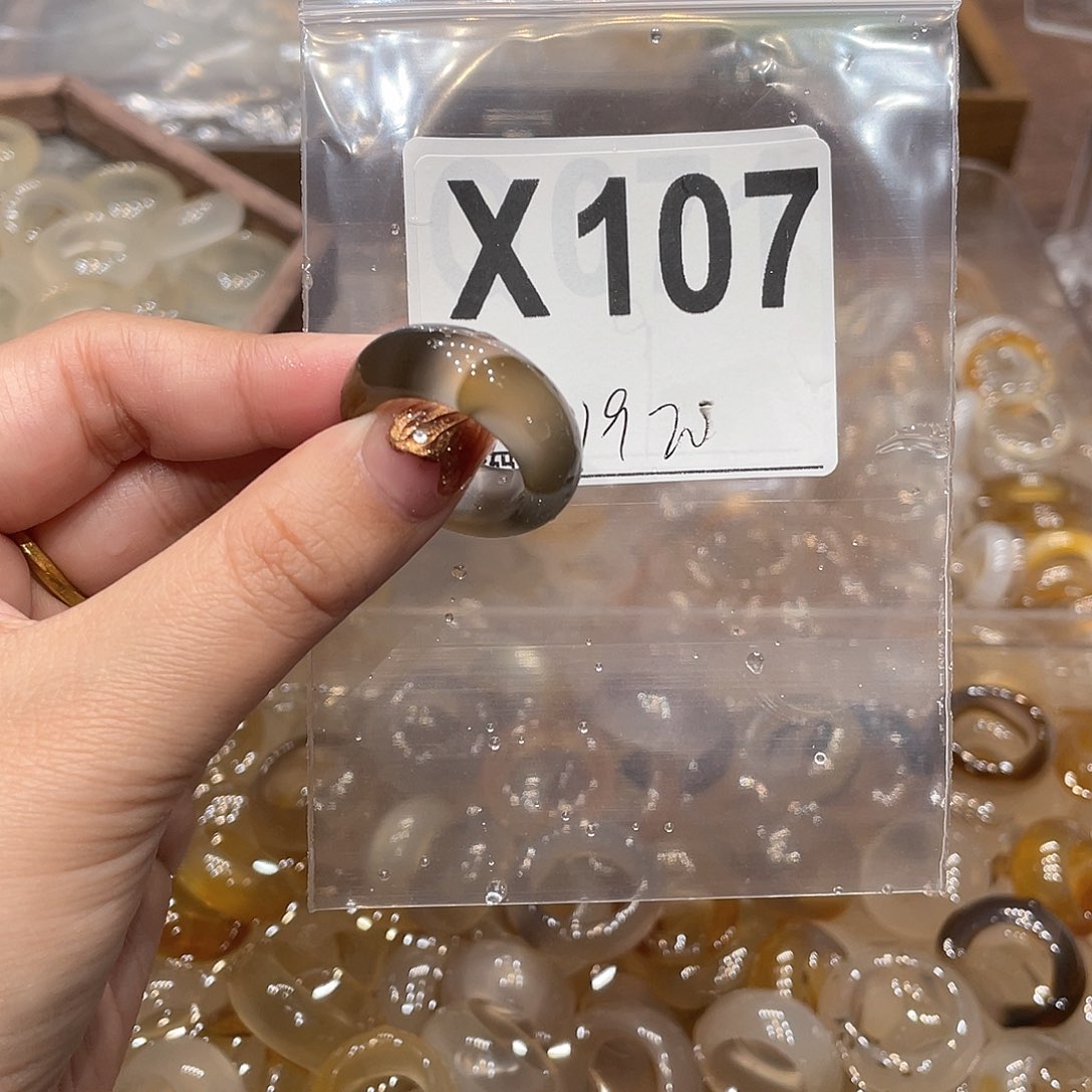 玛瑙/玉髓未镶嵌戒指107