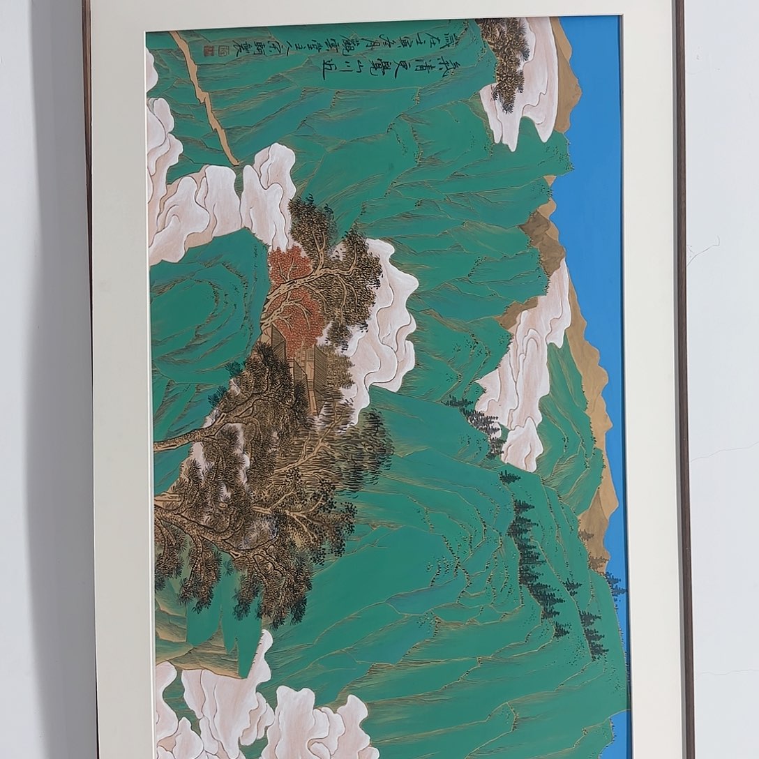 国画艺术家的作品