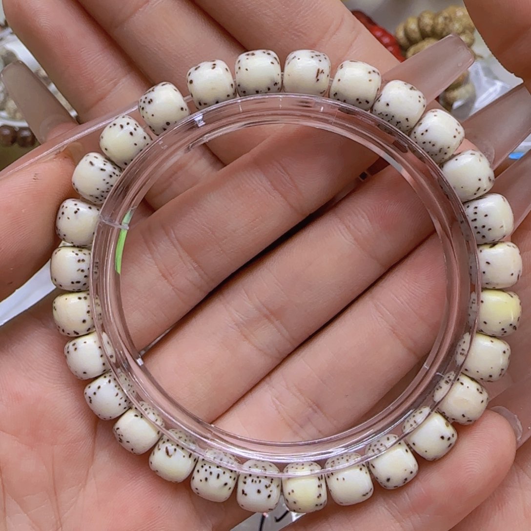 星月菩提手串67哈哈河豚星月菩提87桶单圈