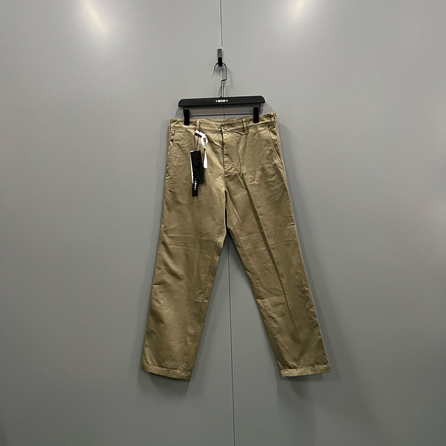 99新 Prada/普拉达 ab1130 018603 纯色中腰长裤 48码