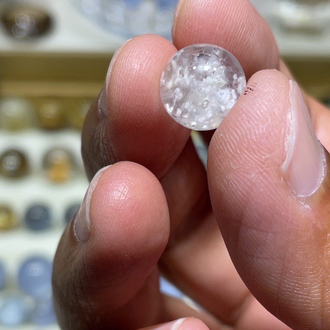 水晶珠宝半成品未镶嵌