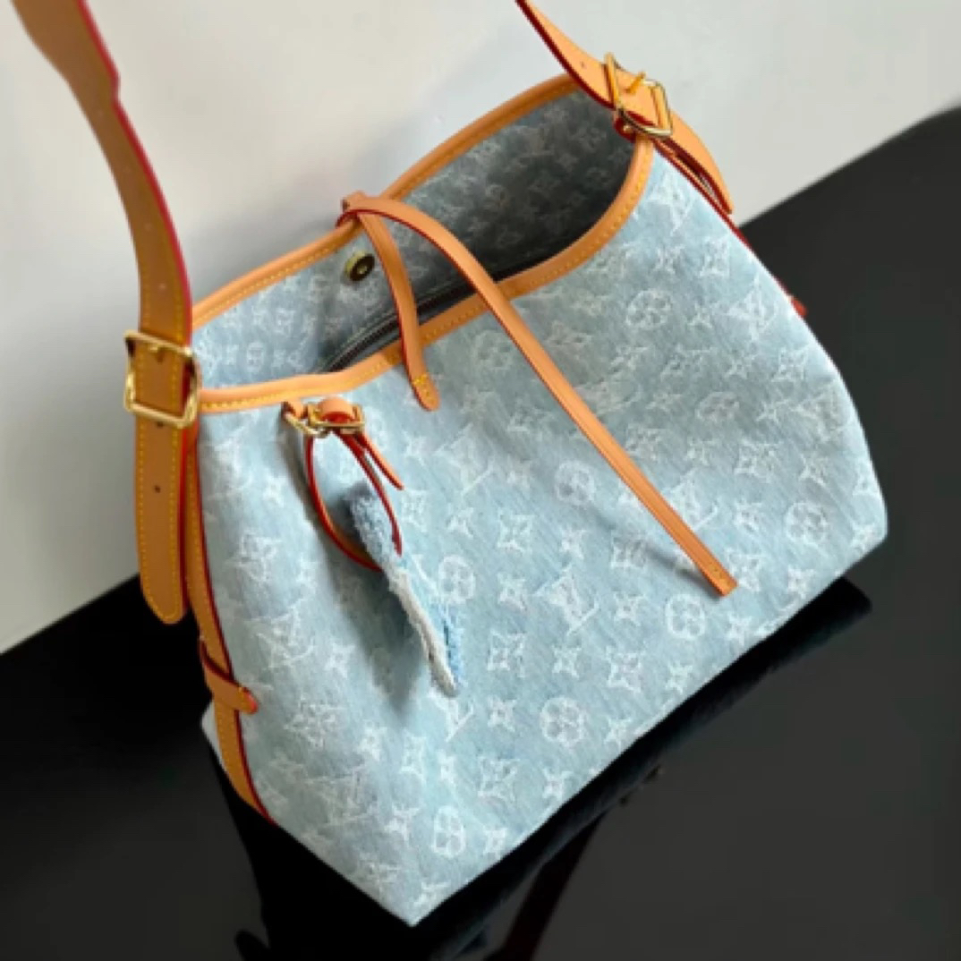 95新 LouisVuitton/路易威登 Lv单宁牛仔单肩斜挎包 25020119-02