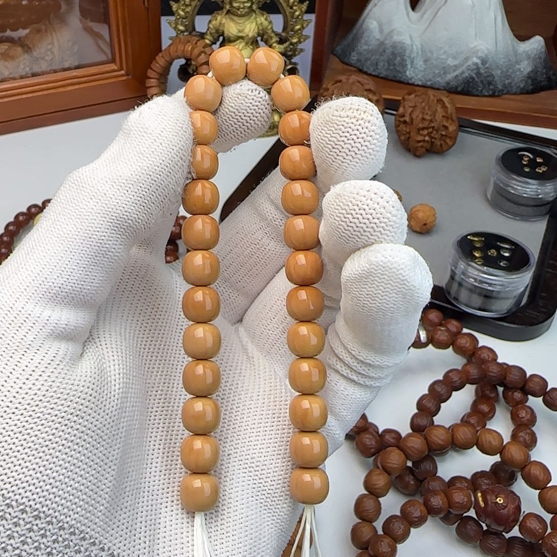 猴头核桃手串T*8.7全品老型➕双镀金标