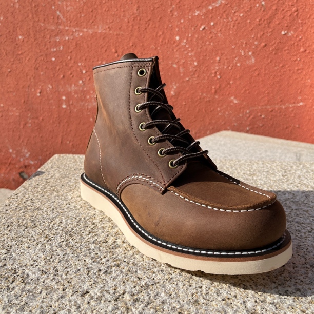 875固特异纯牛皮工装靴