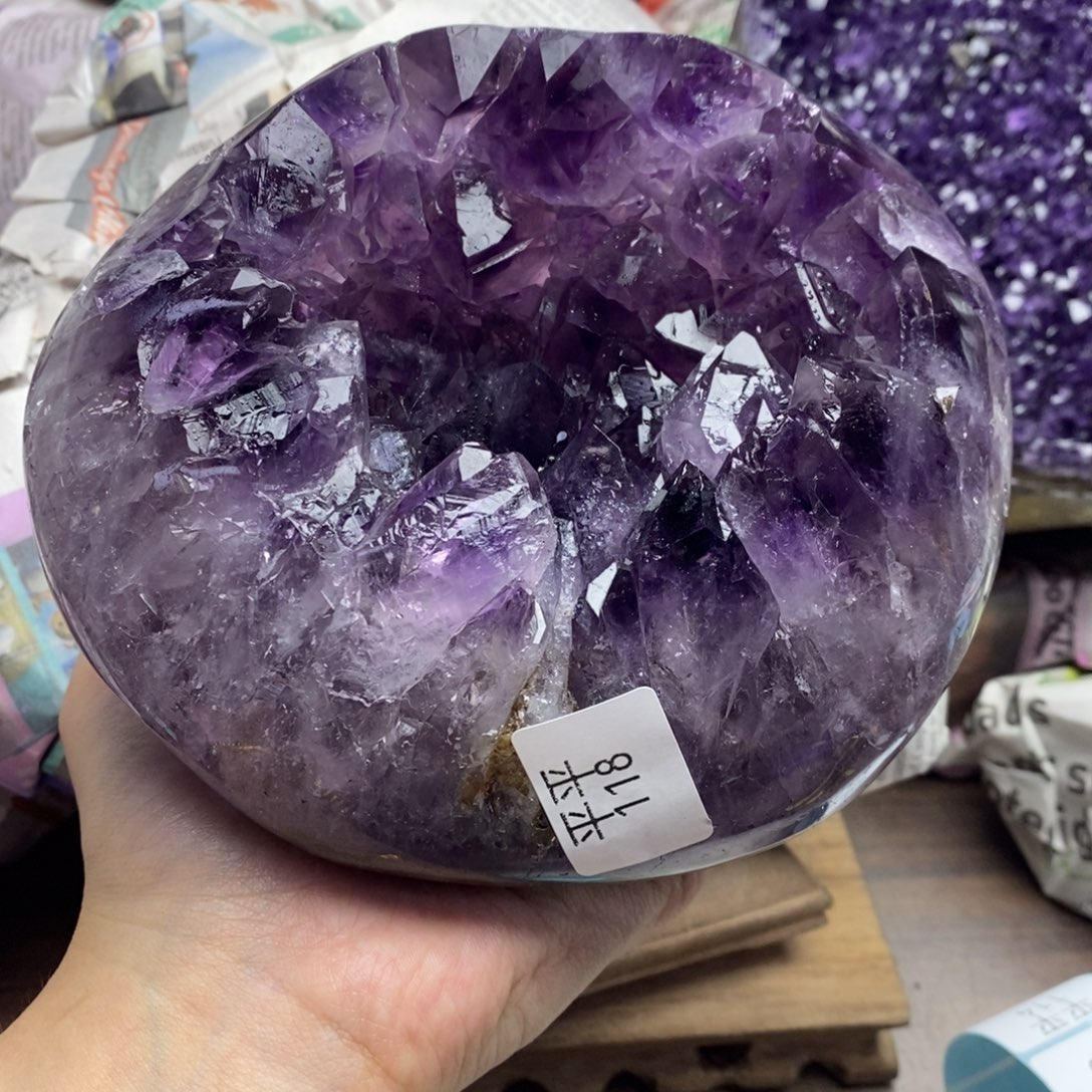 未镶嵌珠宝半成品紫晶