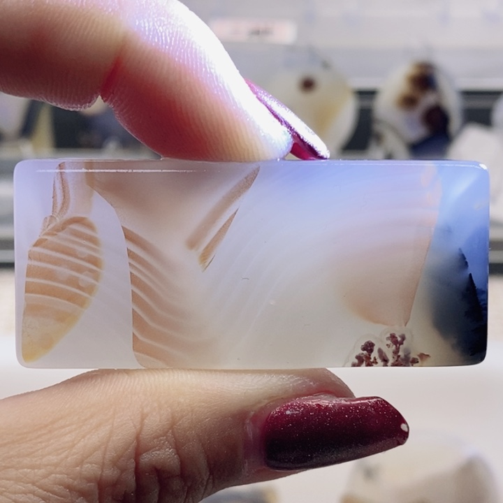 玛瑙/玉髓未镶嵌颈饰