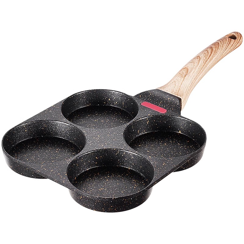 【高端厨具】家用厨房早餐辅食四孔煎蛋锅（厨具捡漏，微瑕介意勿拍）