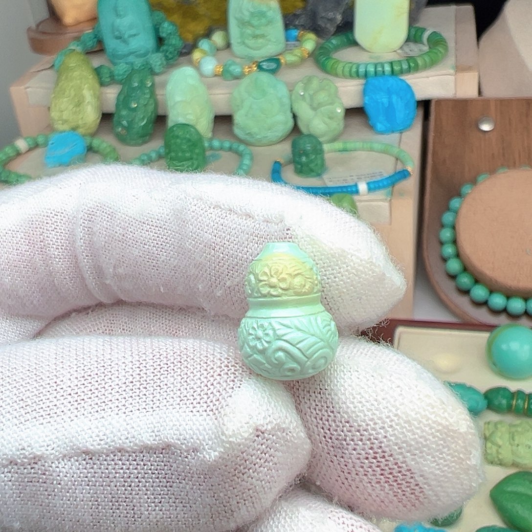 绿松石未镶嵌主播夏