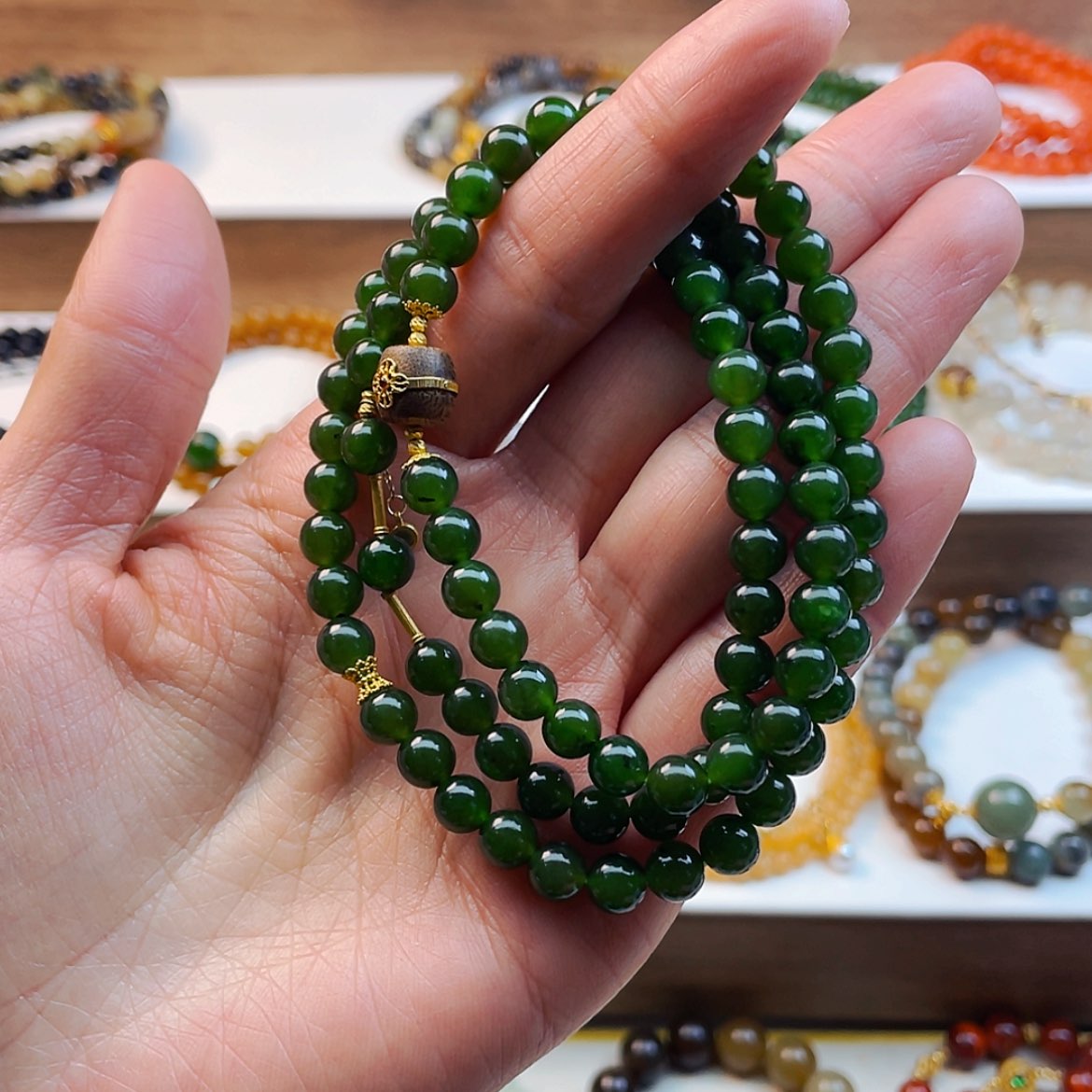 【闪购商品】和田玉手串未镶嵌