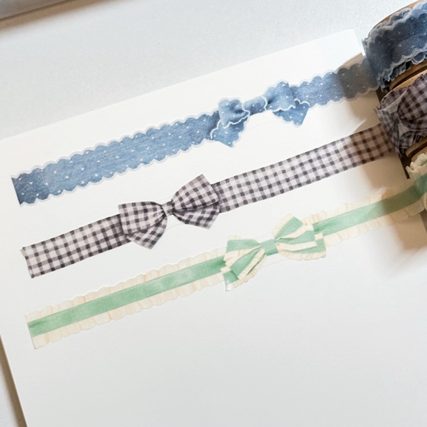 【日产】mindwave异形蝴蝶结胶带分装