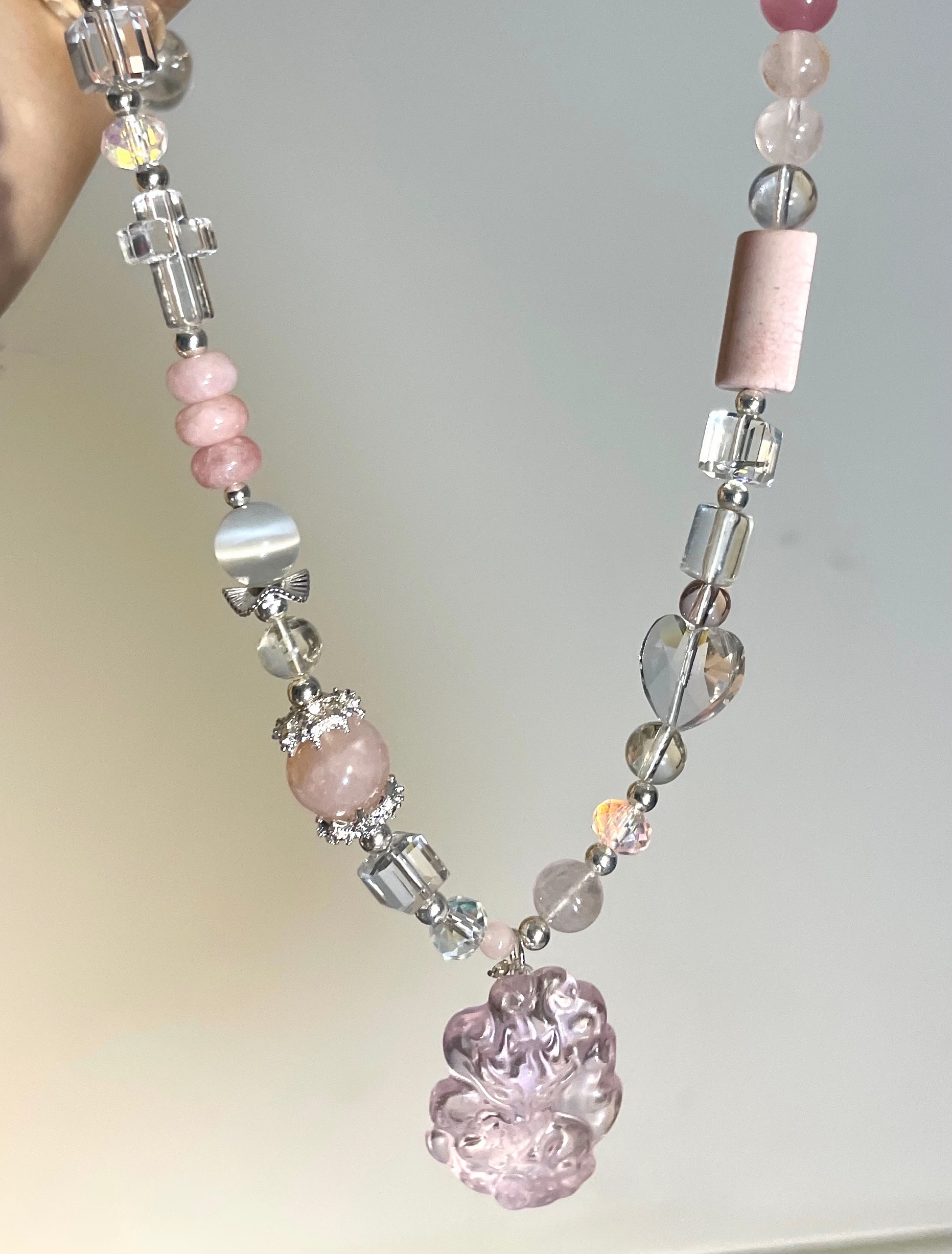 铁合金花岗石手链 金多银原创小众设计款手链【直播多样性发货】