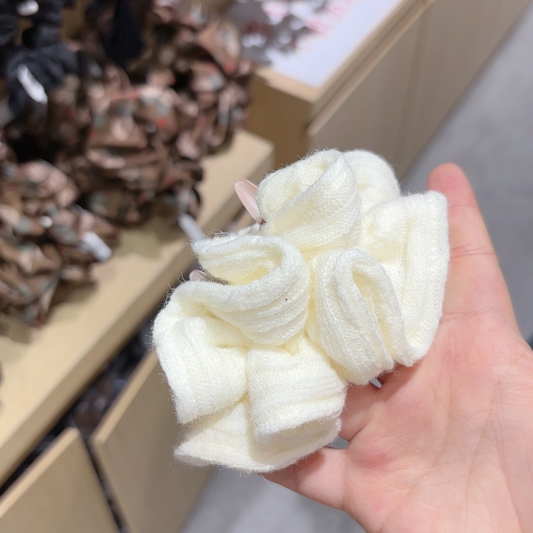 皮质铁合金发饰发夹