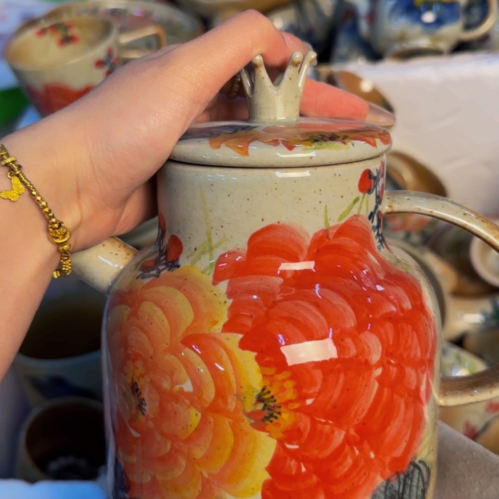 瓷片景德镇手工手绘陶瓷