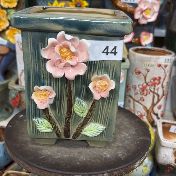 紫砂花盆粗陶材质多肉花盆