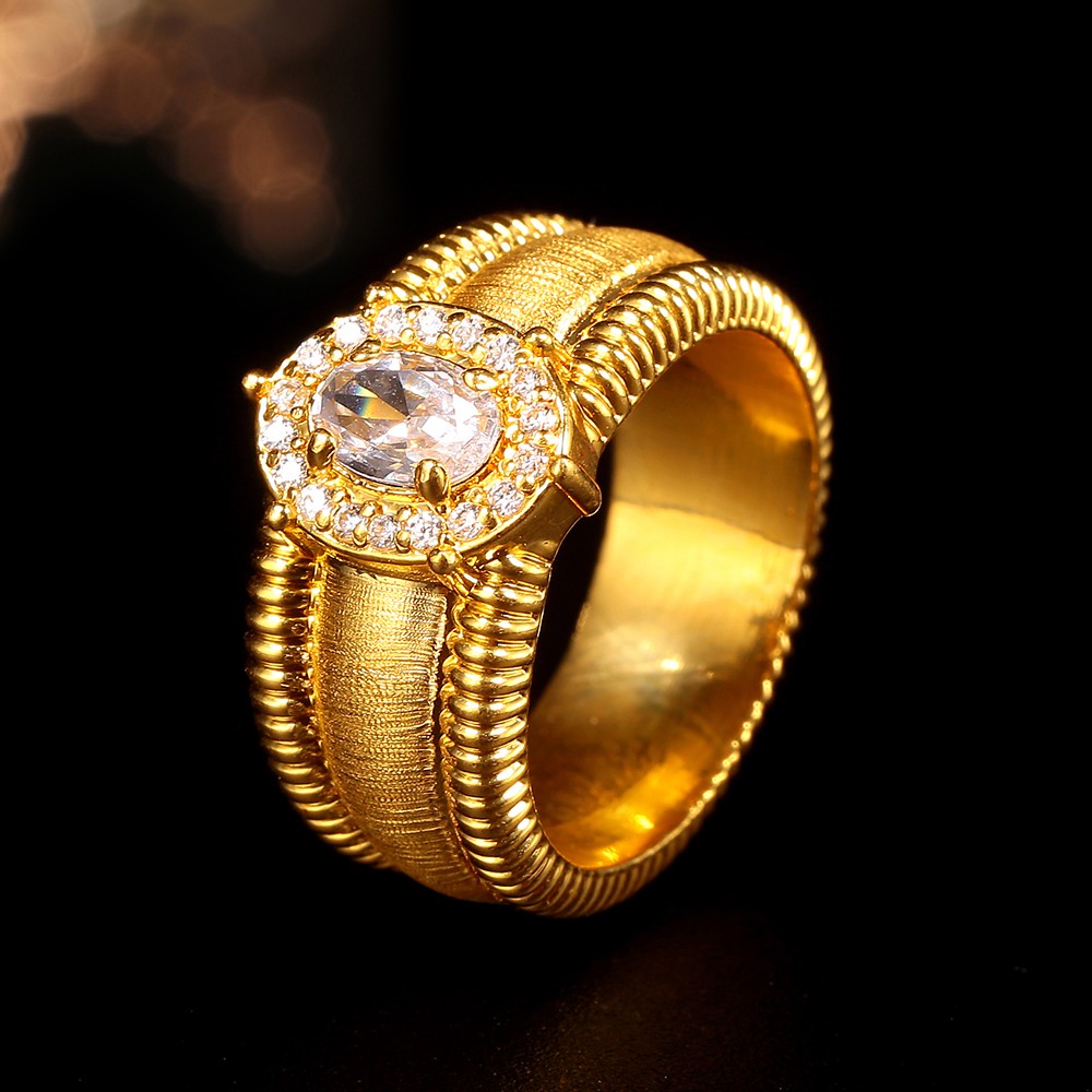 【合成/培育】【婷婷专属】18k金中古鸽子蛋戒指