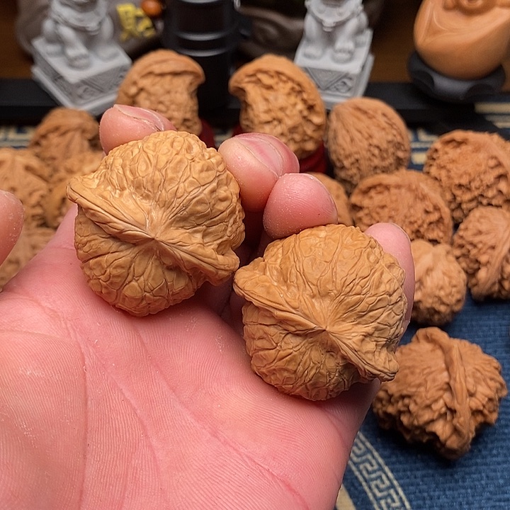 文玩核桃把件南瓜41全