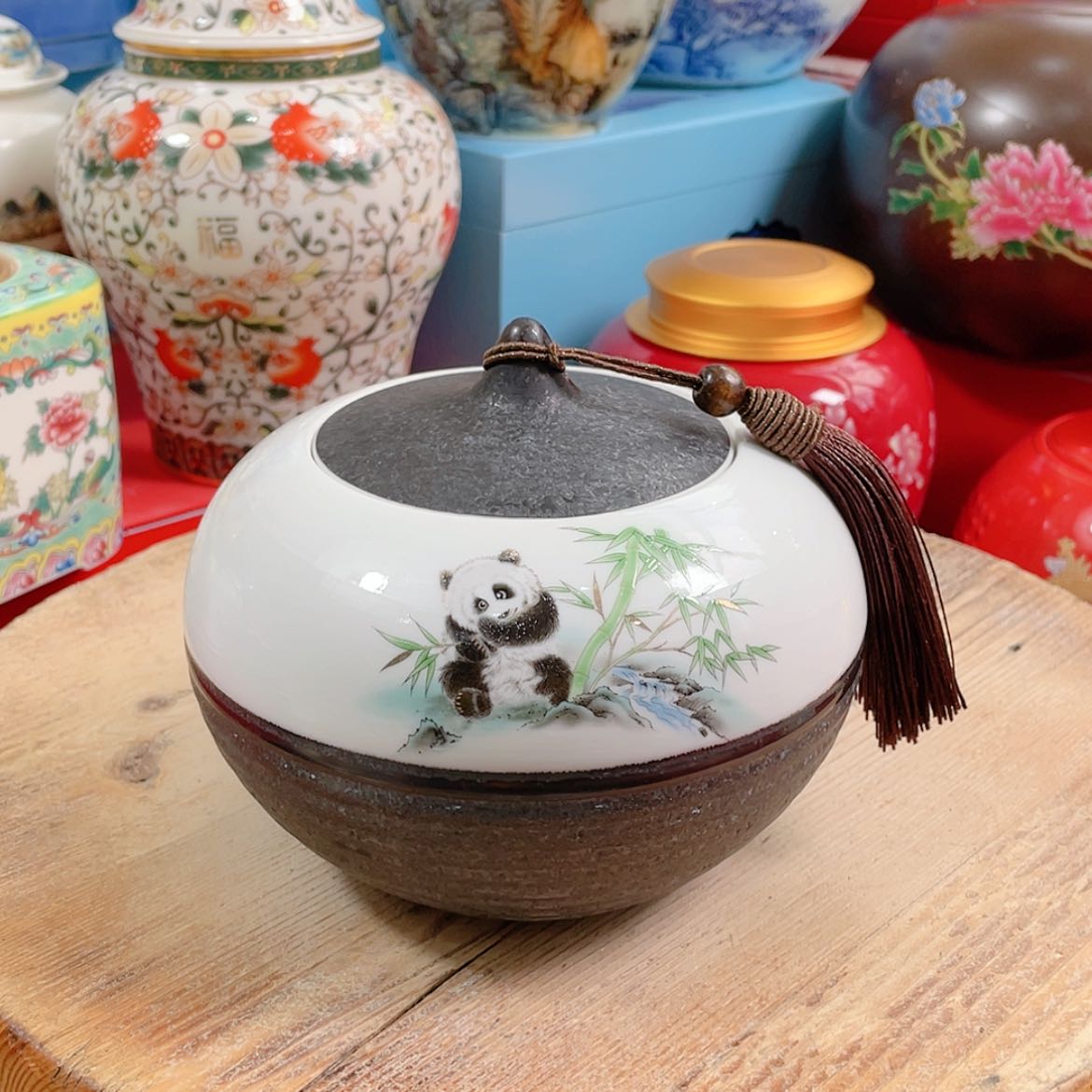 【闪购商品】罐陶瓷茶叶罐密封罐