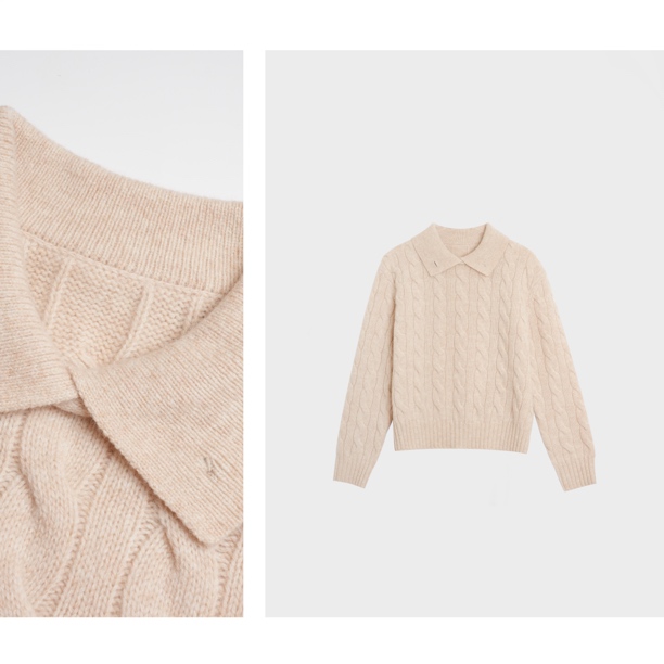 【怀旧】雅奢羊毛精致毛衣