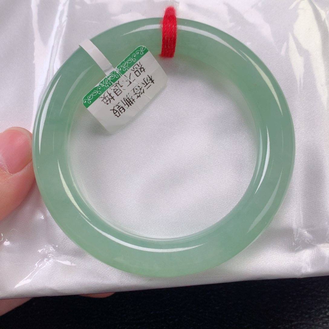 未镶嵌手镯翡翠缅甸天然翡翠手镯5556