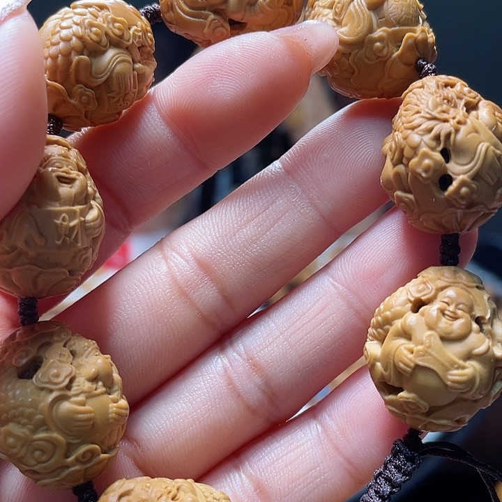 橄榄核手串/手链橄榄球赛