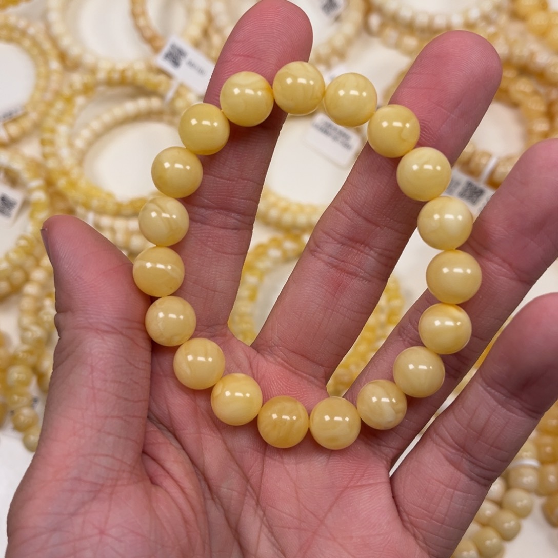 蜜蜡手串未镶嵌蜜蜡手串10