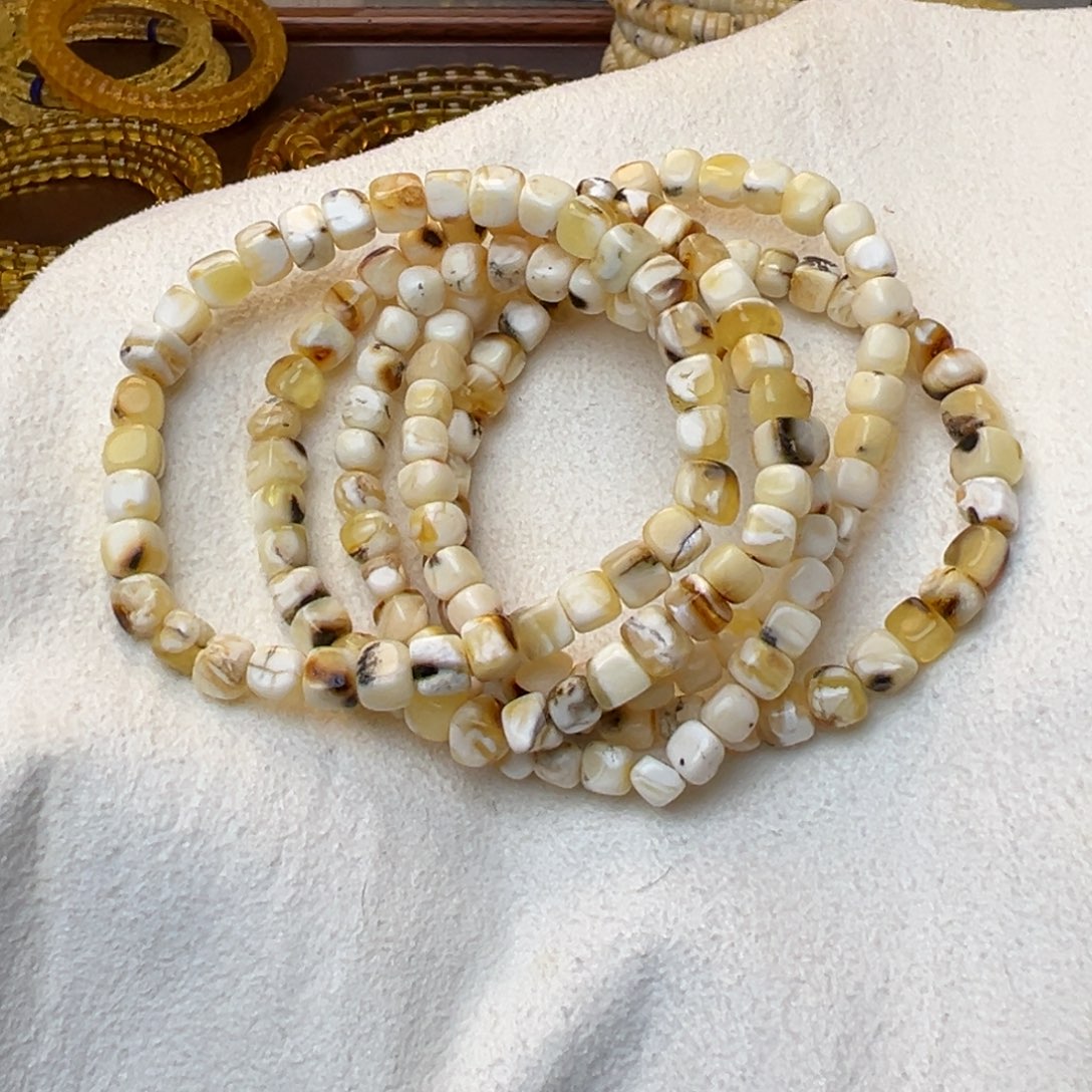 琥珀裸石未镶嵌奥利奥方糖 多样发其一