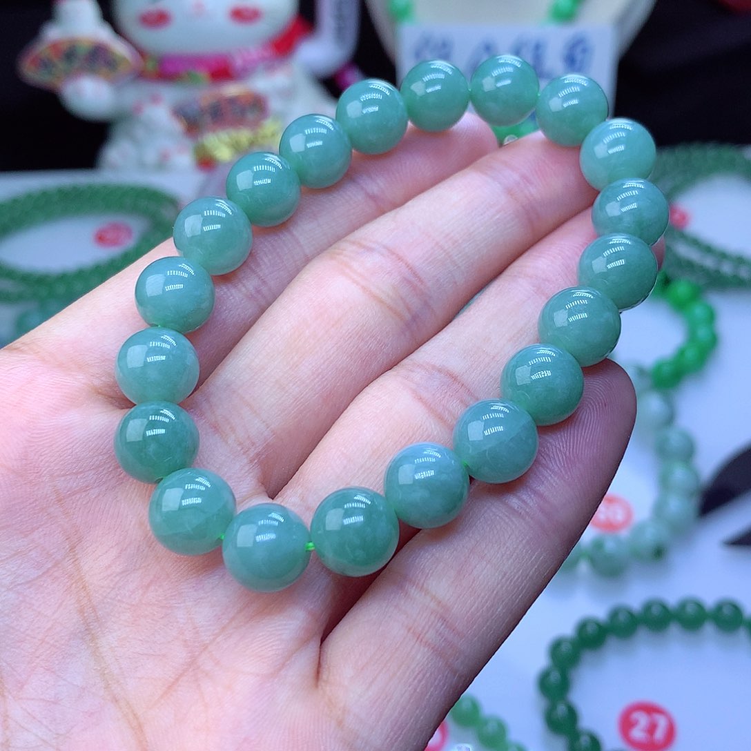 翡翠毛衣链未镶嵌卡9.7