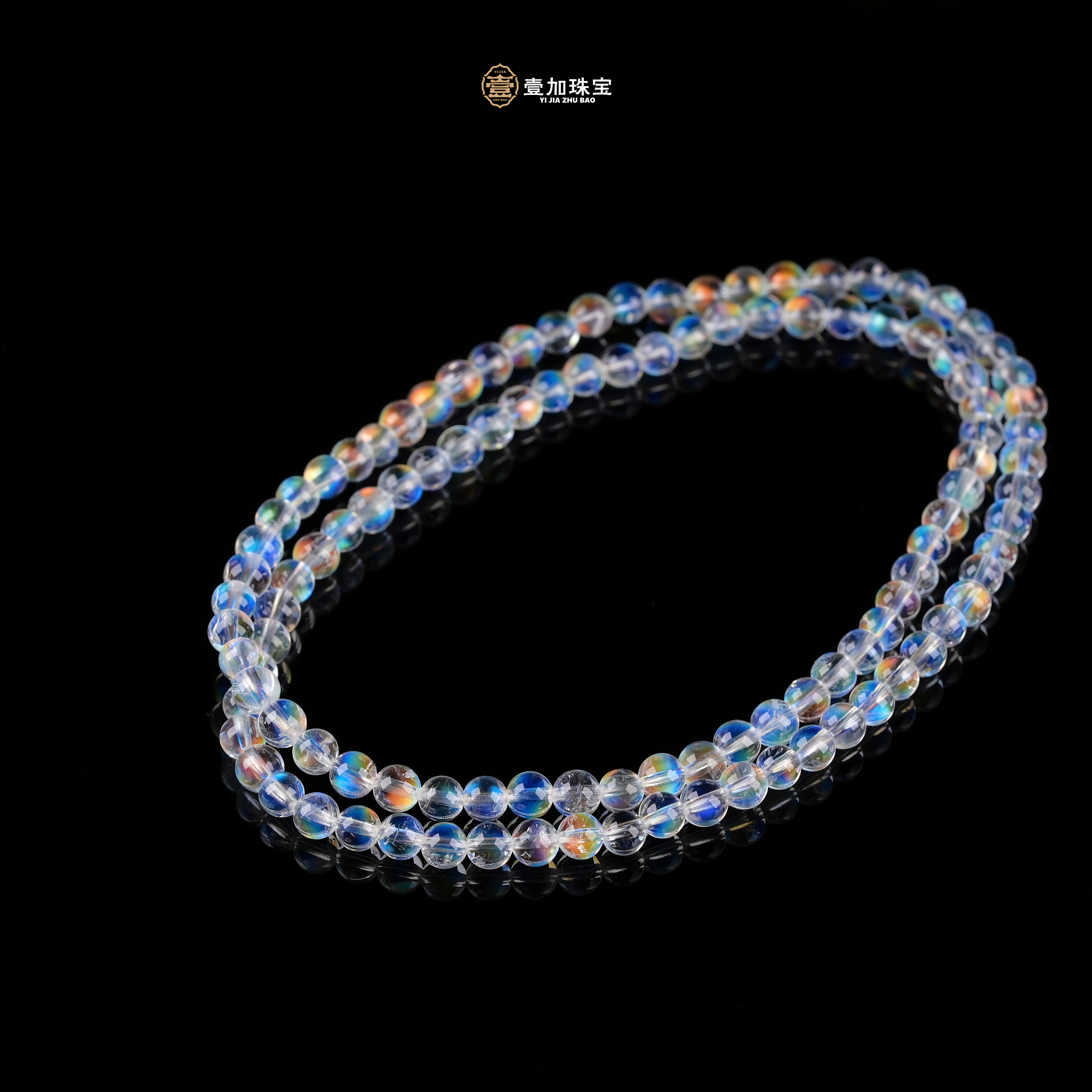 壹加师姐｜手工设计特级马岛月光石多圈手串多样性发一#10000