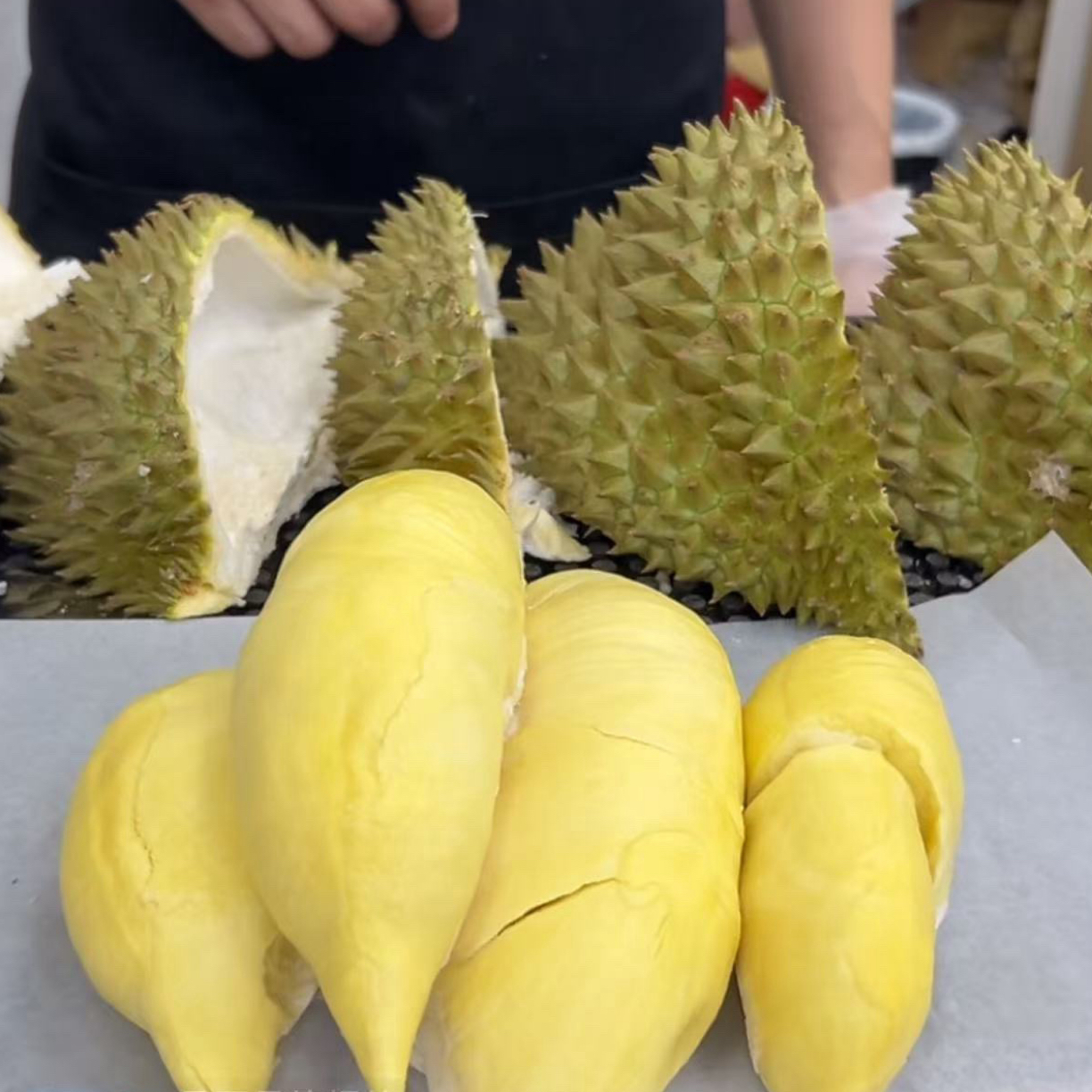 新鲜金枕榴莲1-6斤核小金枕越南