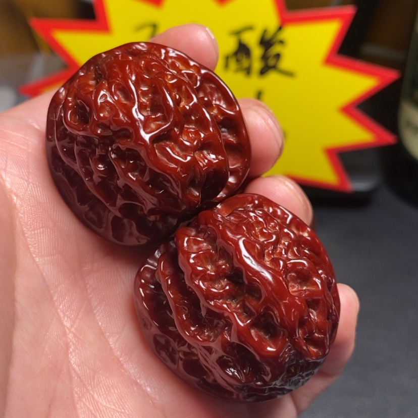 【闪购商品】文玩核桃吊坠37苹果