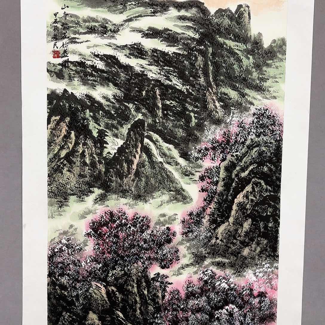 国画国画纯手绘作品请放心去藏