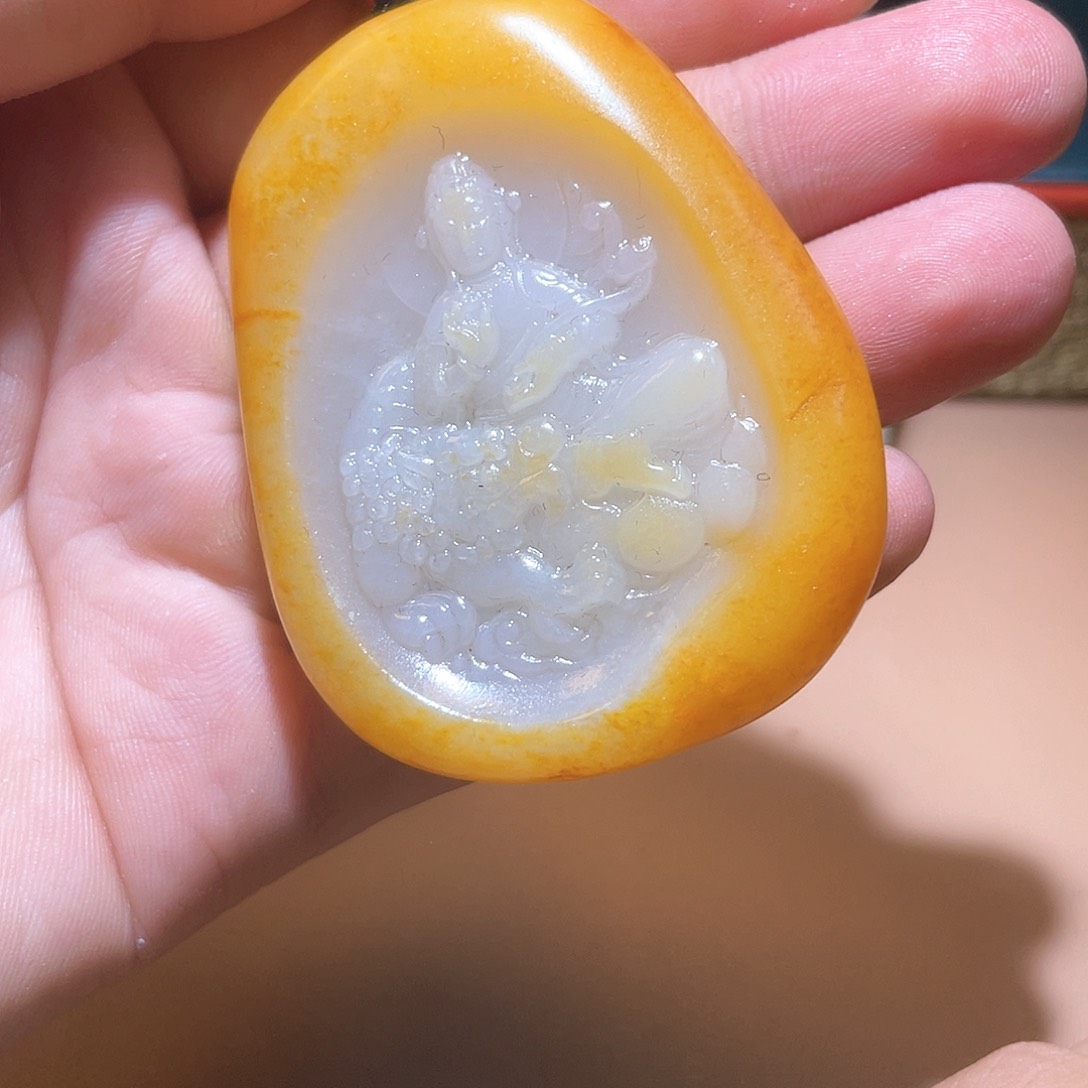 和田玉未镶嵌颈饰CC