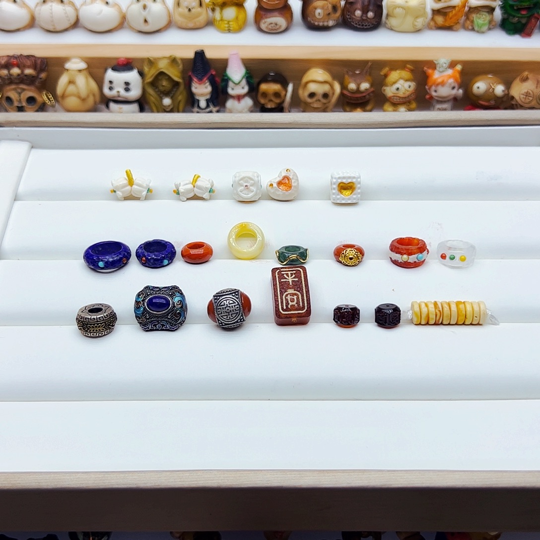 其他鹿骨手工打磨配饰