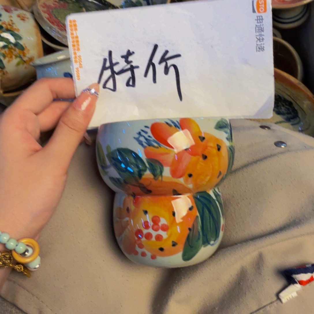 瓷片景德镇陶瓷手工手绘