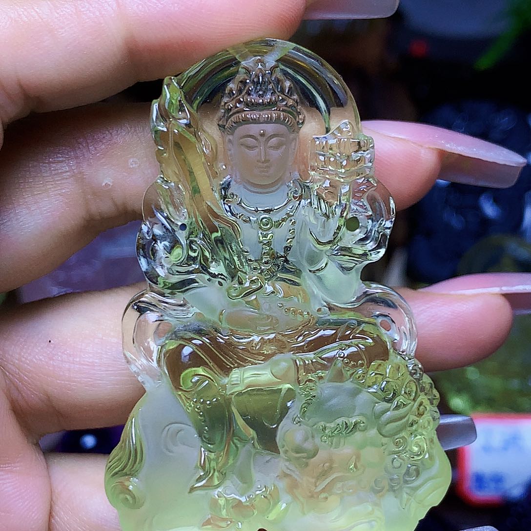 博***博颈饰未镶嵌水晶天然