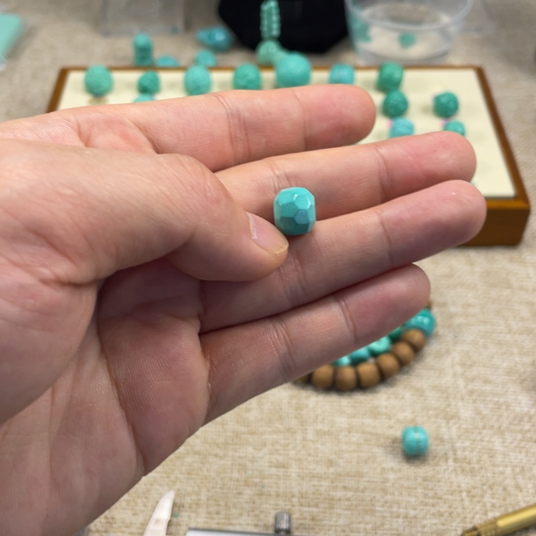 原生态湖北矿小配饰，直径10