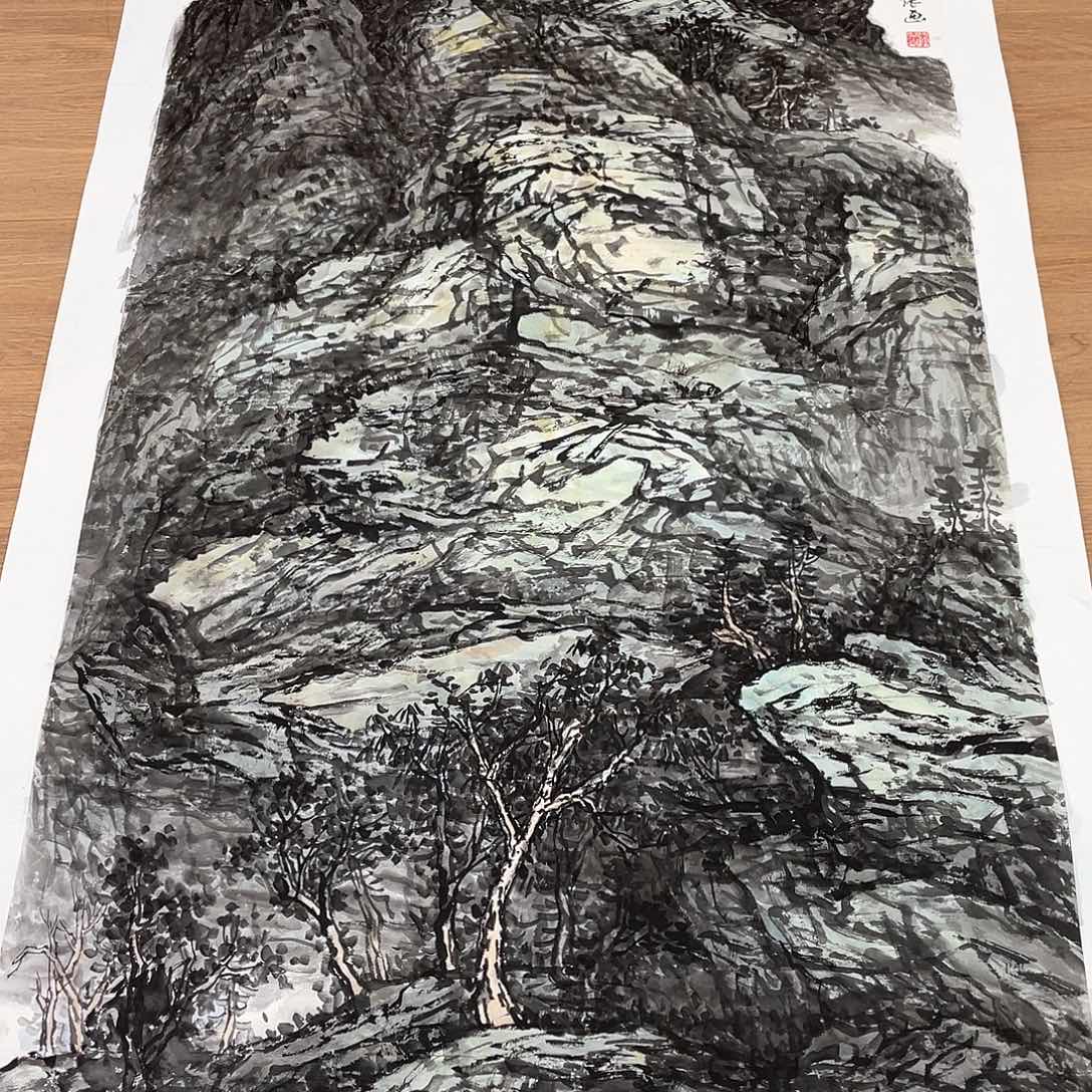 国画把握自己命运安排下自己