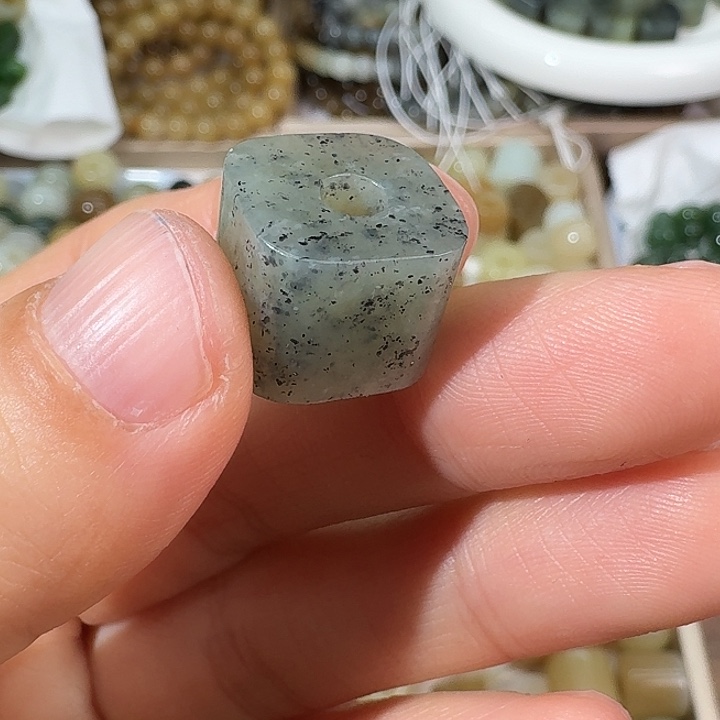 和田玉未镶嵌颈饰1114