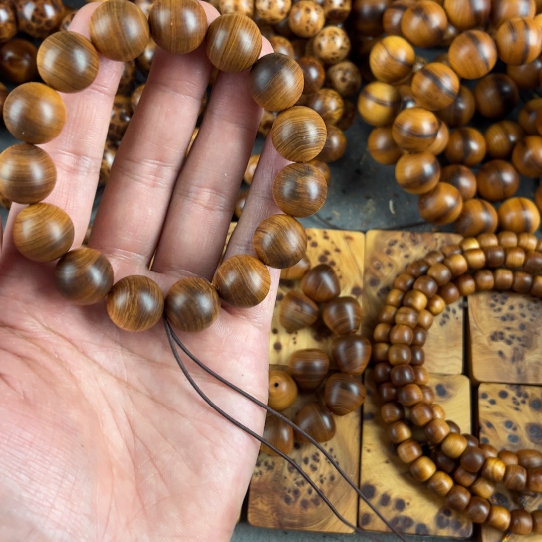 手串/手链柏木（崖柏）1.5泥膏骨料二档