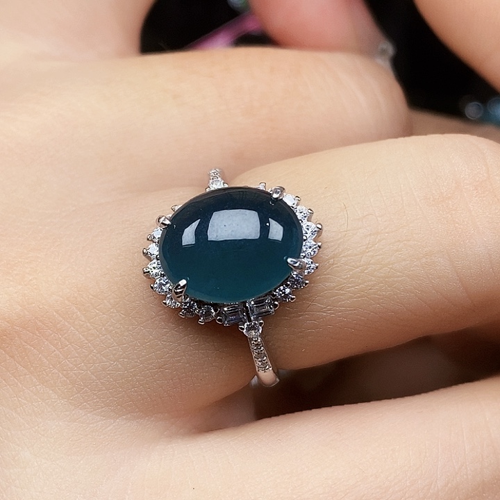 翡翠戒指未镶嵌戒指