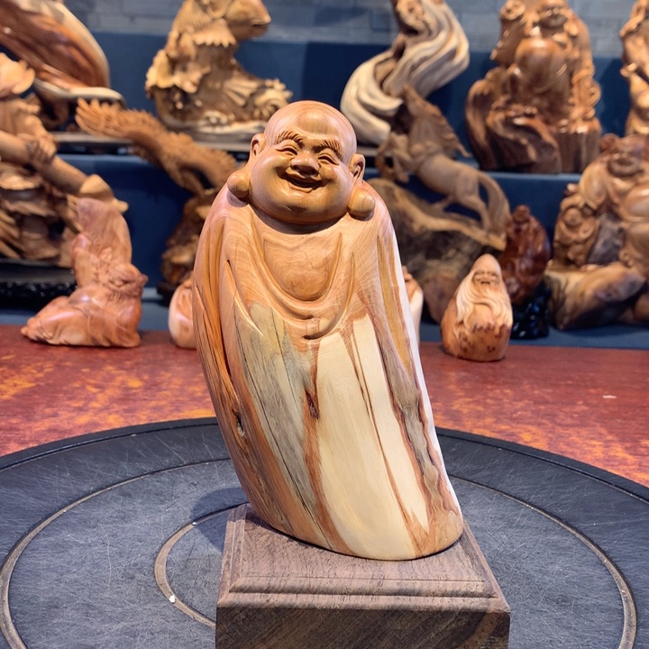 柏木（崖柏）根雕摆件