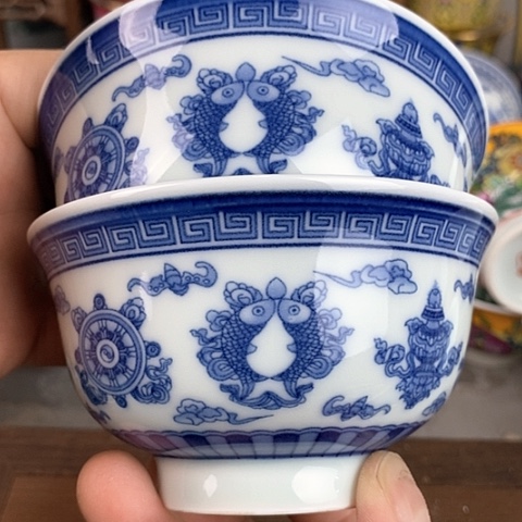 景德镇陶瓷藏式茶碗