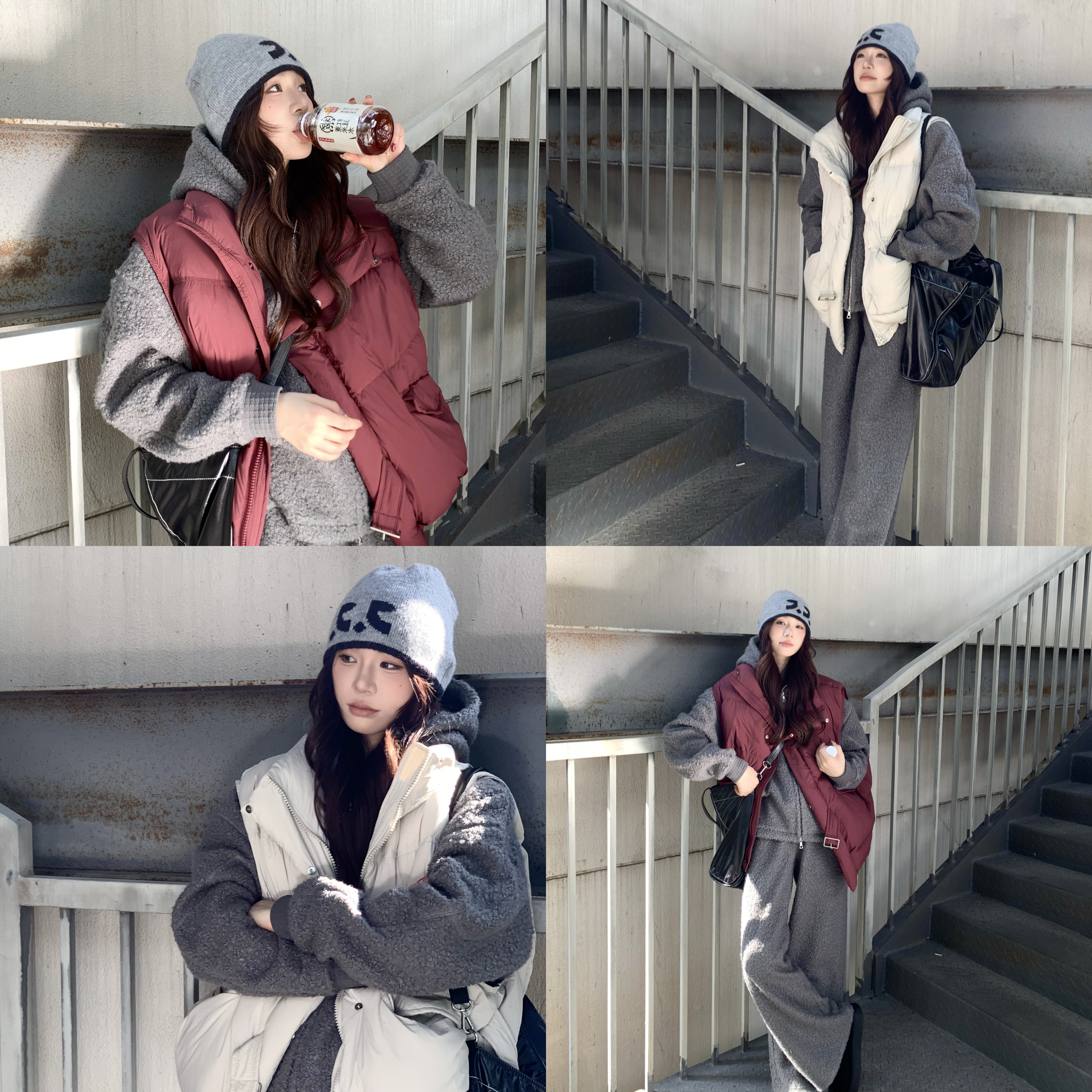 美静 灰色套装XMZH4868